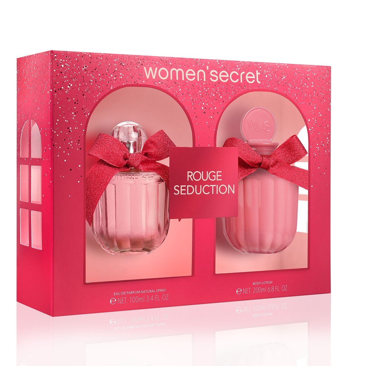 Women'secret Rouge Seduction – Set de perfumes – EDP 100 ml + Loción corporal 200 ml