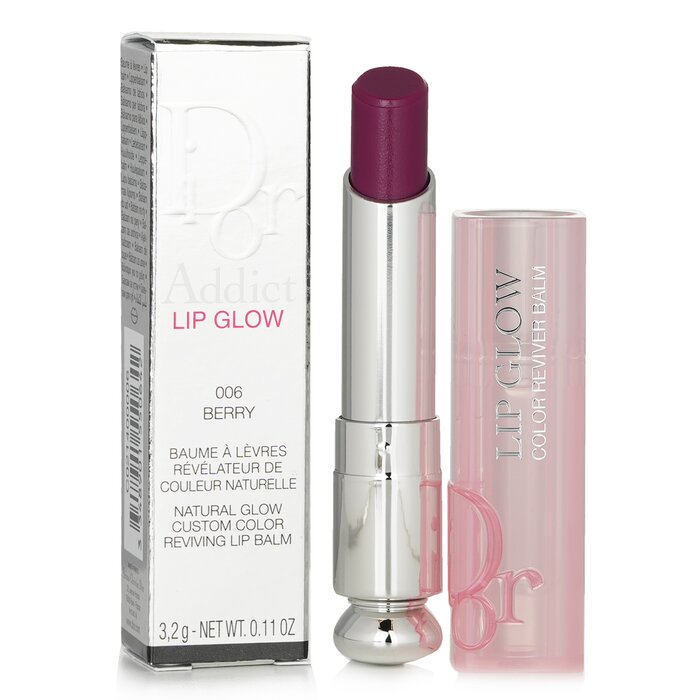 Dior Addict Lip Glow – Bálsamo labial – 3,2 g – Tono 006 Berry