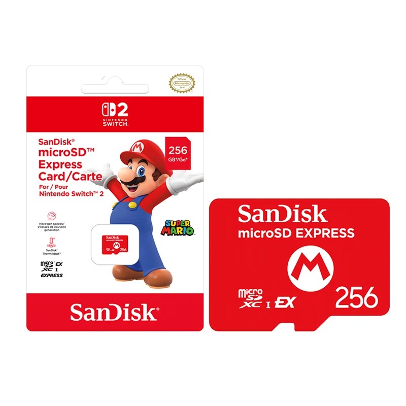 SanDisk para Nintendo 2 256 GB SDSQXFN-256G-GR6ZN – Tarjeta microSD