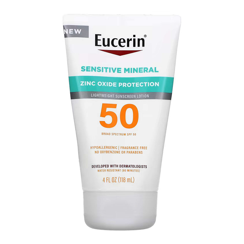 Eucerin Sensitive Mineral SPF 50 – Protector solar – 118 ml