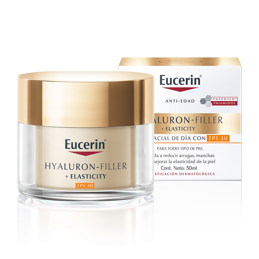 Eucerin Hyaluron-Filler + Elasticity Día SPF 30 – Crema facial – 50 ml