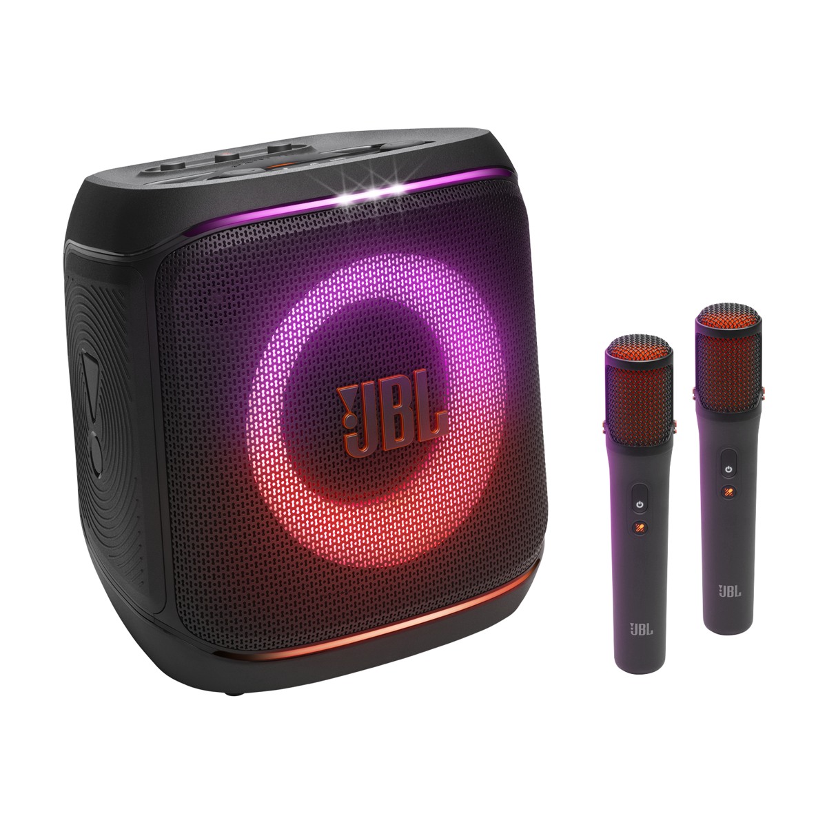 JBL PartyBox Encore 2 Plus (2 Mic) – Parlante – Negro