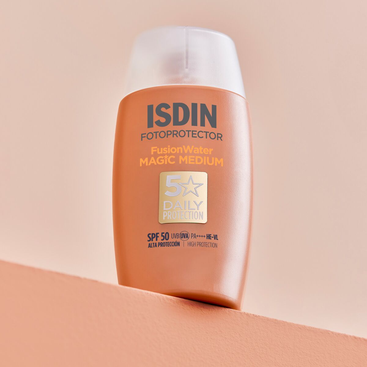 ISDIN Fusion Water Magic SPF 50 PA++++ – Protector solar facial – 50 ml – Medium