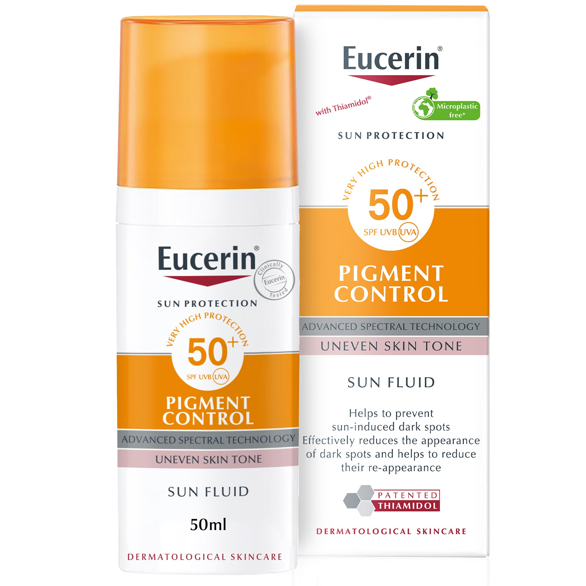 Eucerin Pigment Control SPF 50+ – Protector solar facial – 50 ml