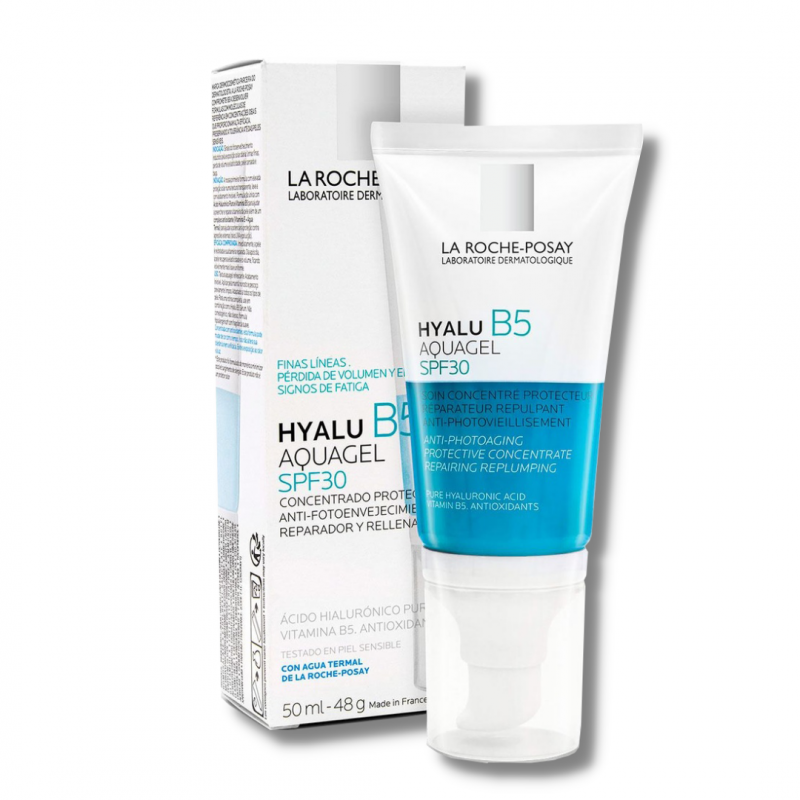 La Roche-Posay Hyalu B5 Aquagel SPF 30 – Gel facial hidratante – 50 ml