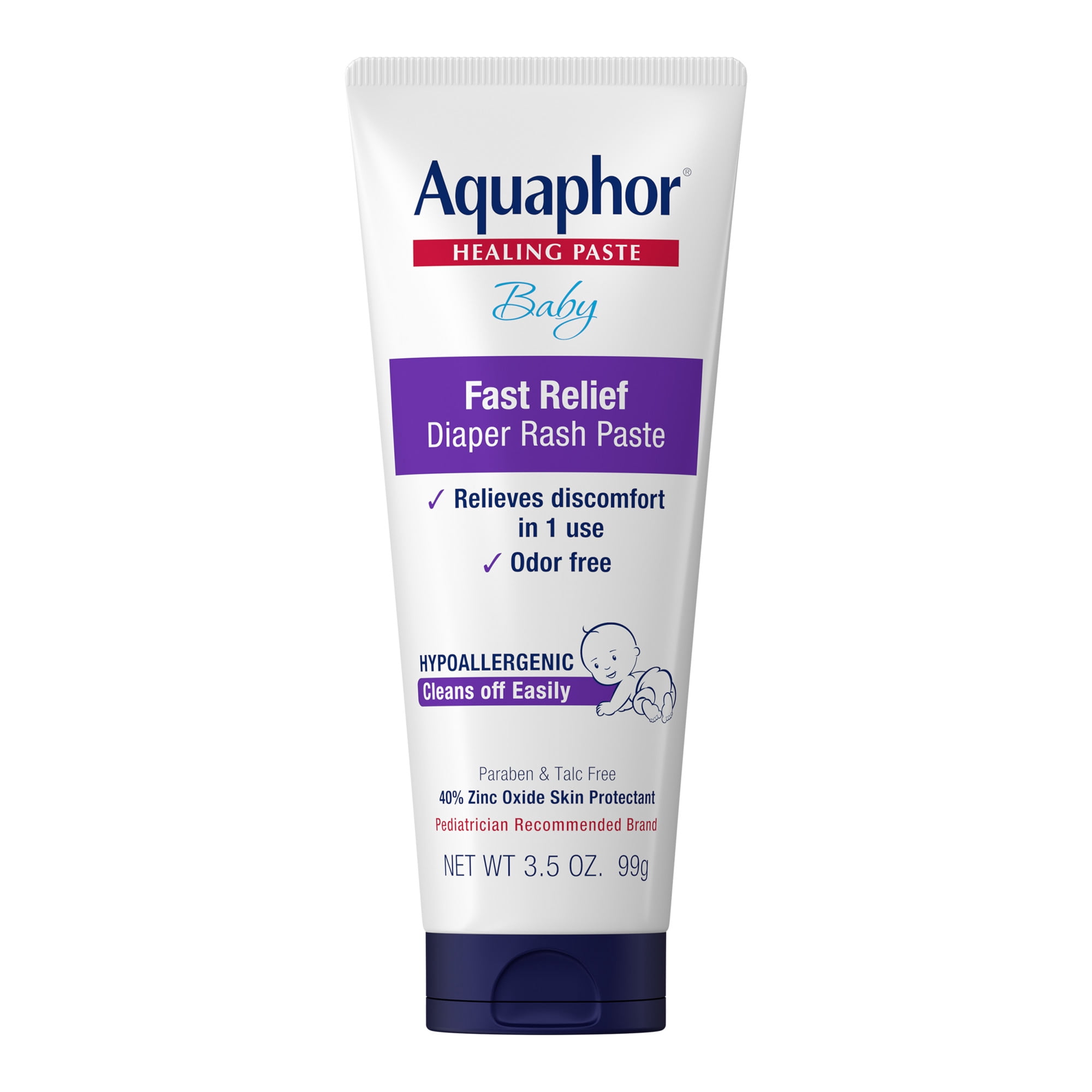 Eucerin Aquaphor Baby Fast Relief – Pasta protectora para pañal – 99 g