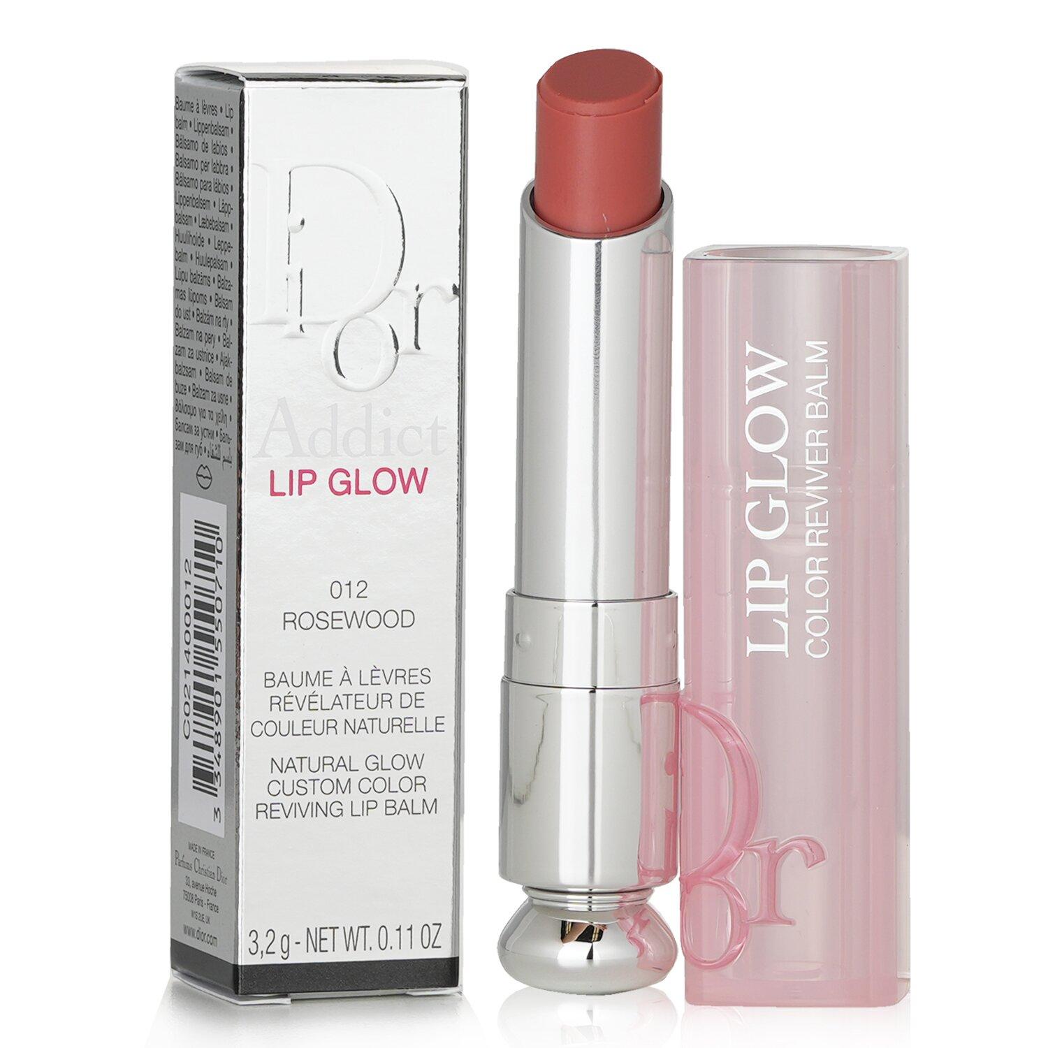 Dior Addict Lip Glow – Bálsamo labial – 3,2 g – Tono 012 Rosewood