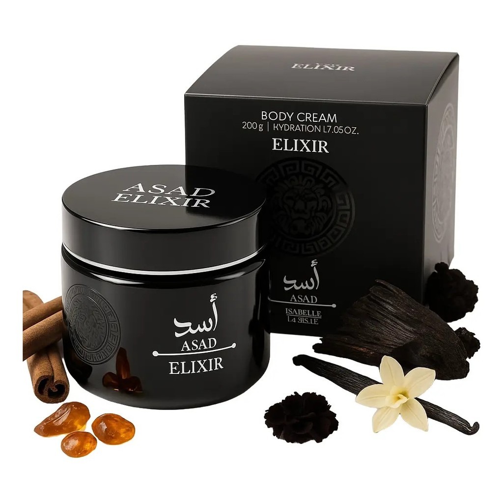 Isabelle La Belle Asad Elixir – Crema corporal – 200 g