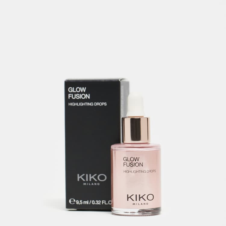 Kiko Milano Glow Fusion Highlighting – Iluminador en gotas – 10 ml – Tono 01 Platinum Rose