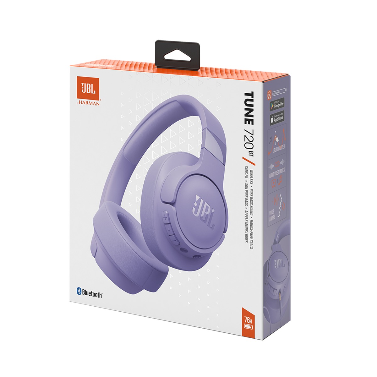 JBL Tune 720BT – Auriculares Bluetooth – Violeta
