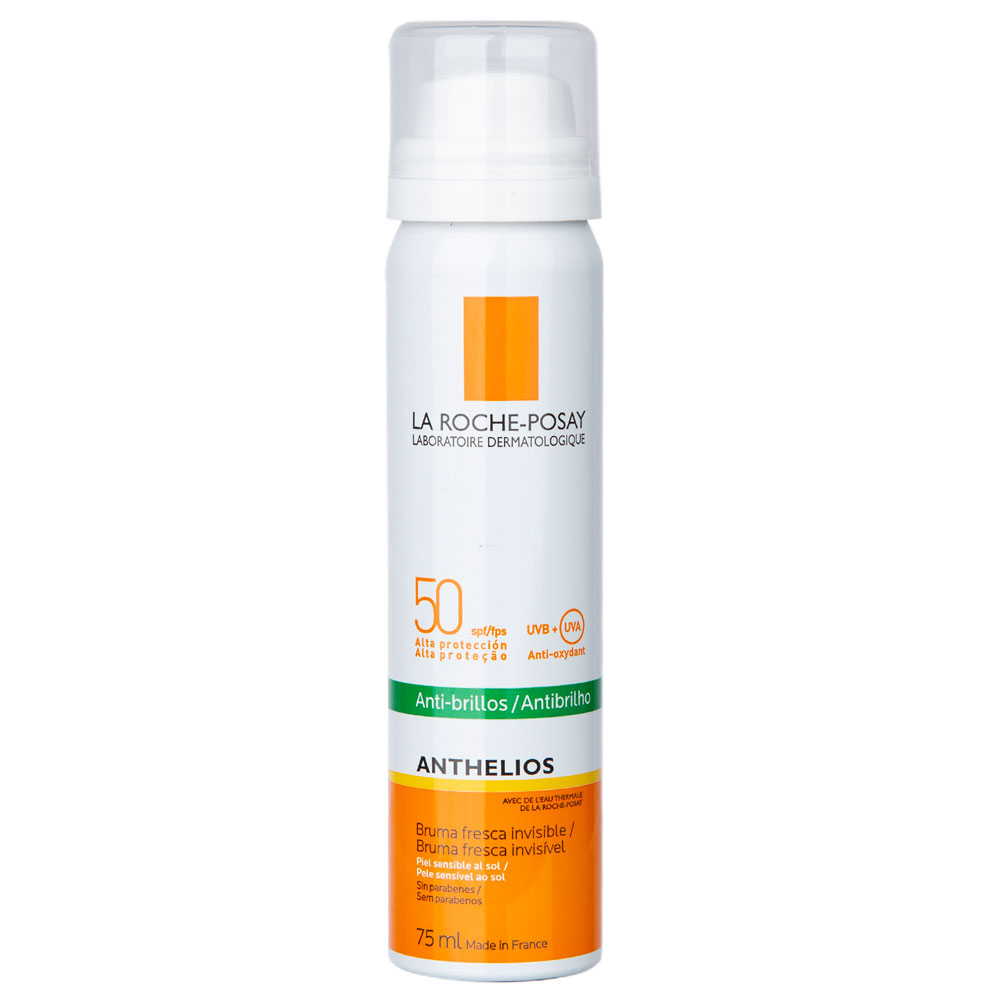 La Roche-Posay Anthelios Bruma Invisible SPF 50 – Protector solar en spray – 75 ml