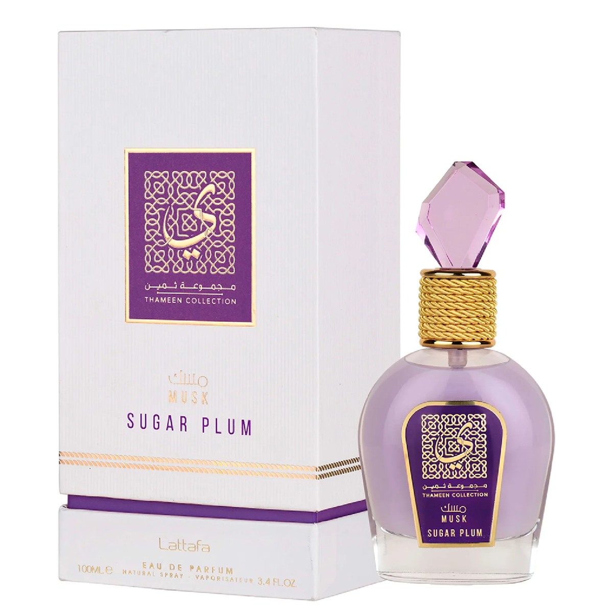 Lattafa Thameen Musk Sugar Plum – EDP – 100 ml