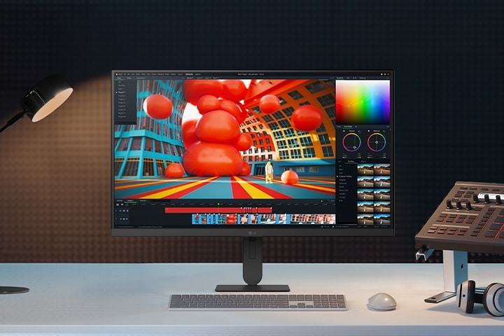 LG 27U711B-B UltraFine UHD 60 Hz – Monitor LED – 27″