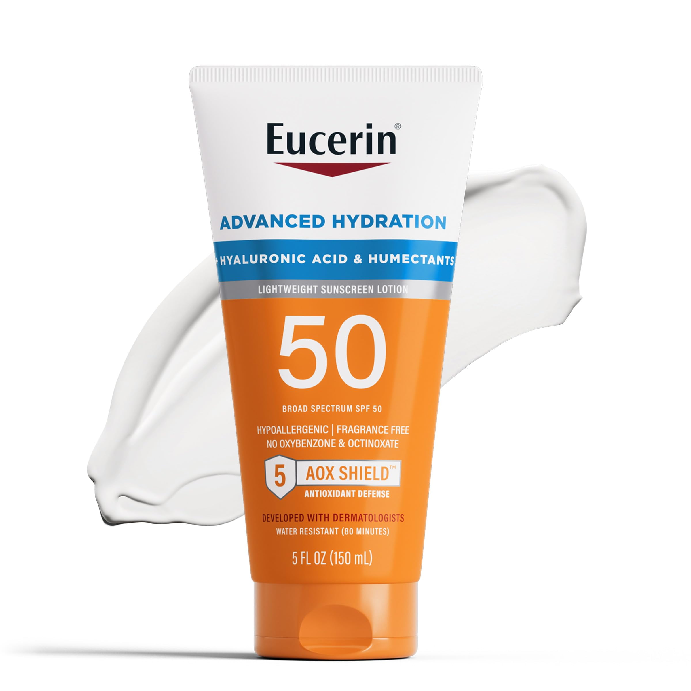 Eucerin Advanced Hydration SPF 50 – Protector solar corporal – 150 ml