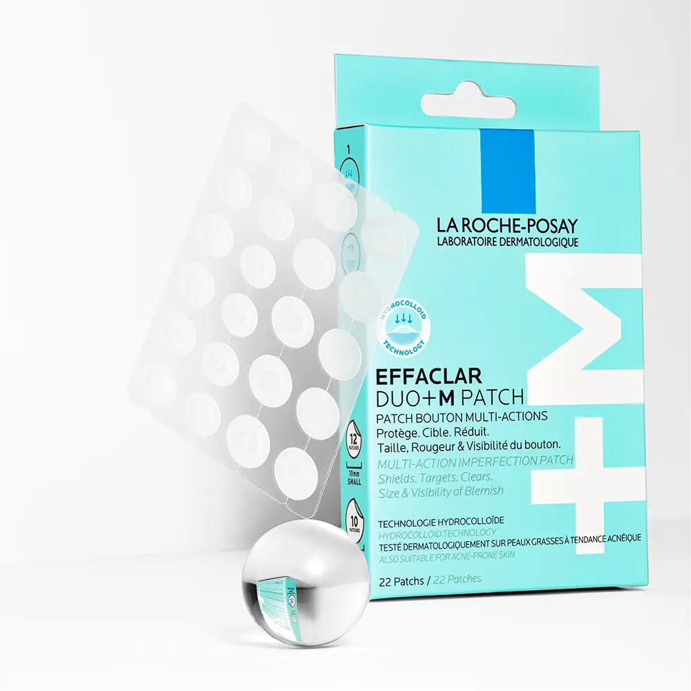 La Roche-Posay Effaclar Duo+M – Parches para granitos – 22 unidades