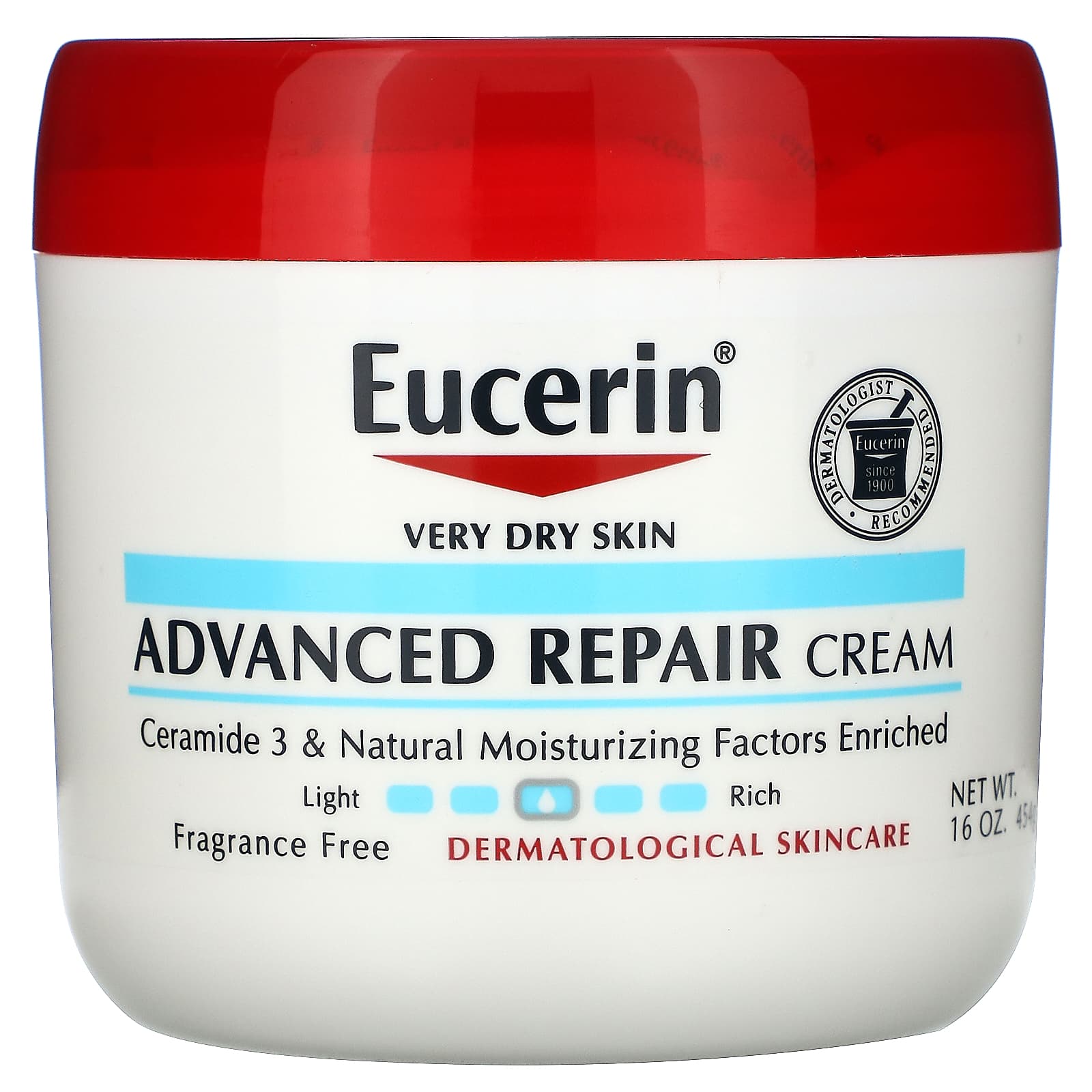 Eucerin Advanced Repair – Crema corporal – 454 g