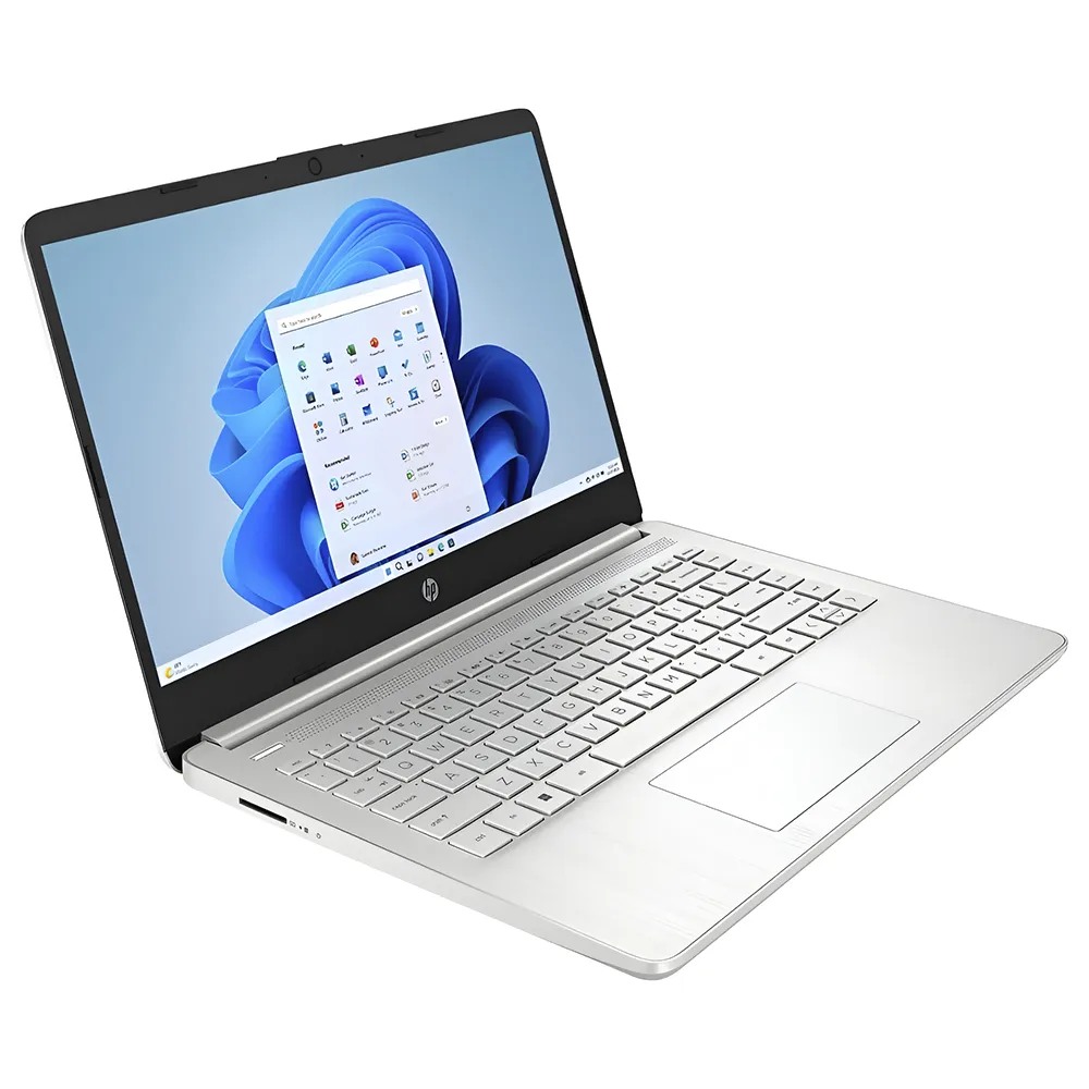 HP 14-DQ6101DX Intel N150 – Notebook – 14″ – 128 GB / 4 GB RAM – Plateado