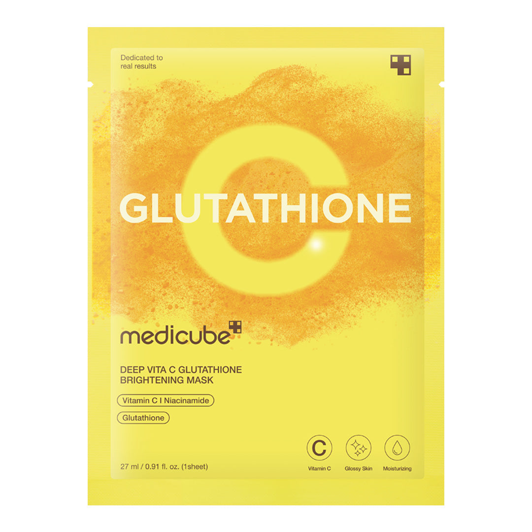 Medicube Deep Vita C Glutathione Brightening – Mascarilla facial – 27 ml