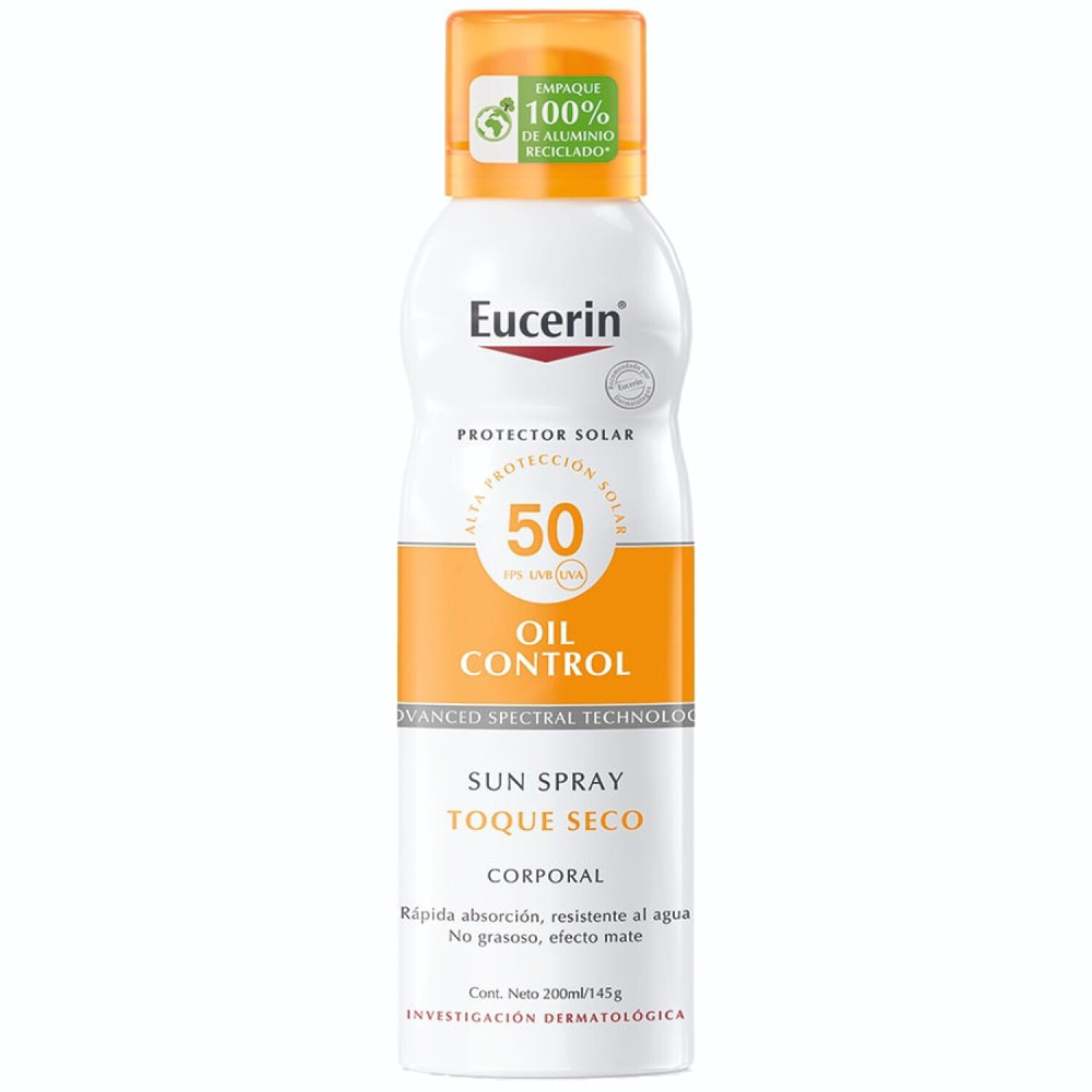 Eucerin Sensitive Protect Oil Control SPF 50 – Protector solar en spray – 200 ml