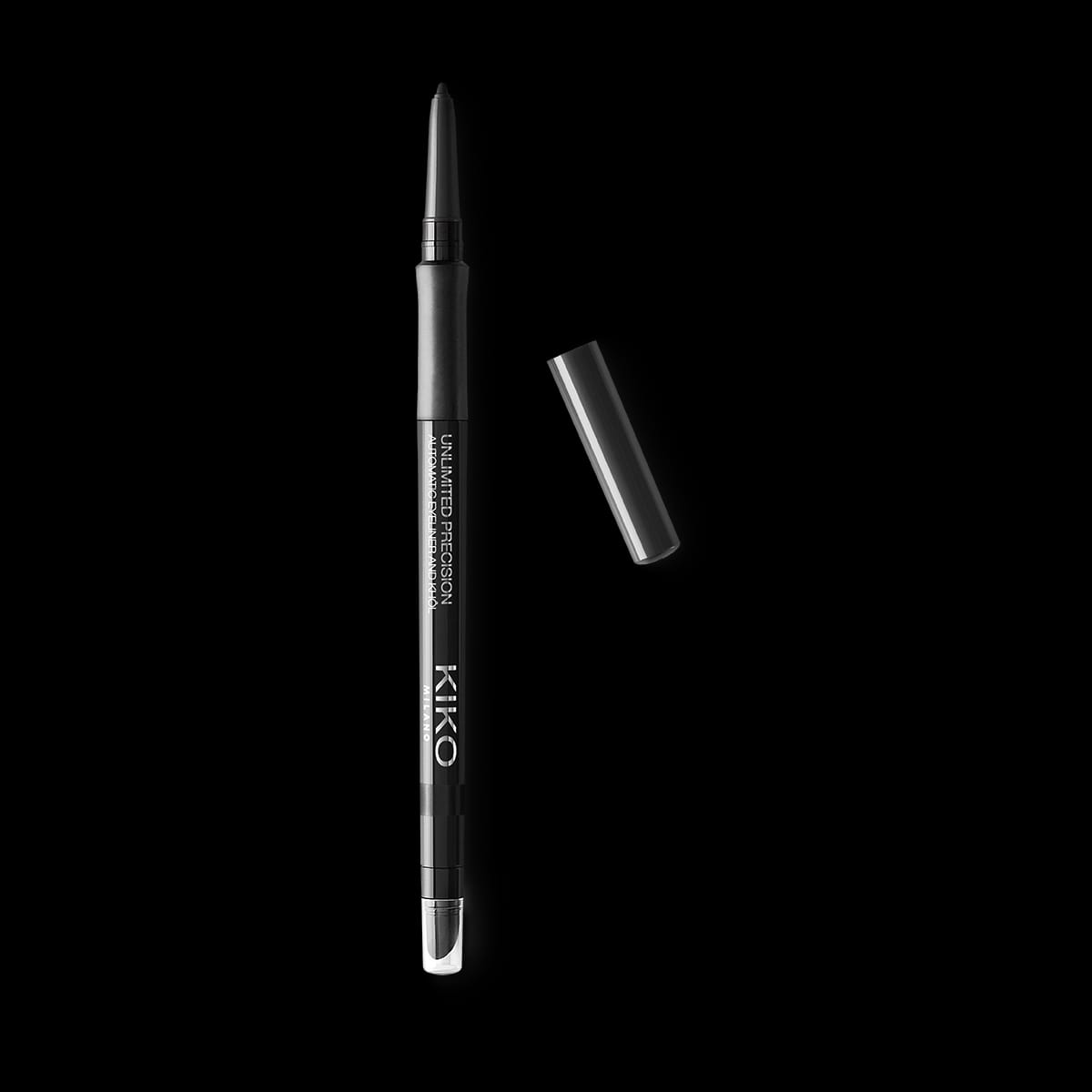 Kiko Milano Unlimited Precision Automatic Eyeliner & Khol – Delineador de ojos – 0,35 g – Tono 16 Black