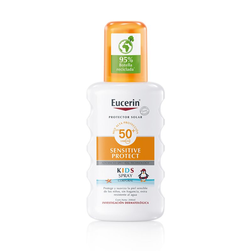 Eucerin Kids Sun Spray SPF 50 – Protector solar infantil – 200 ml