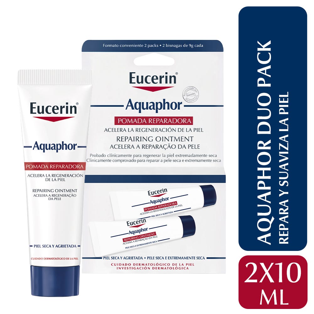 Eucerin Aquaphor – Set de bálsamos reparadores – 2 × 10 ml