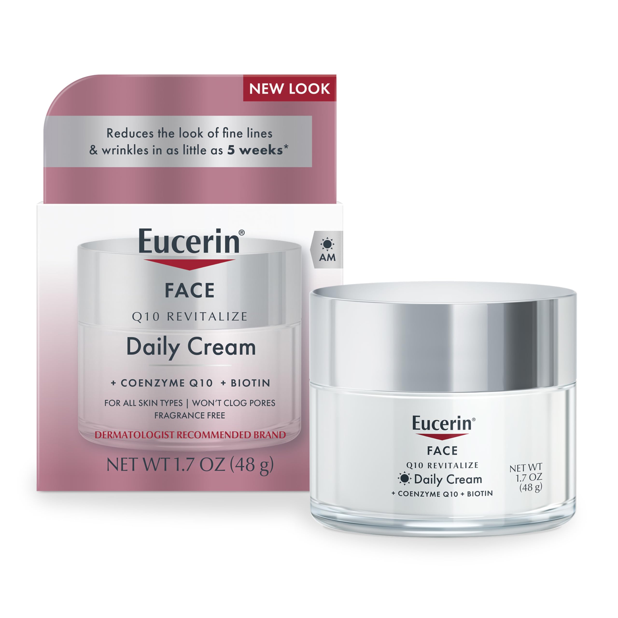 Eucerin Q10 Revitalize Daily – Crema facial de día – 48 g