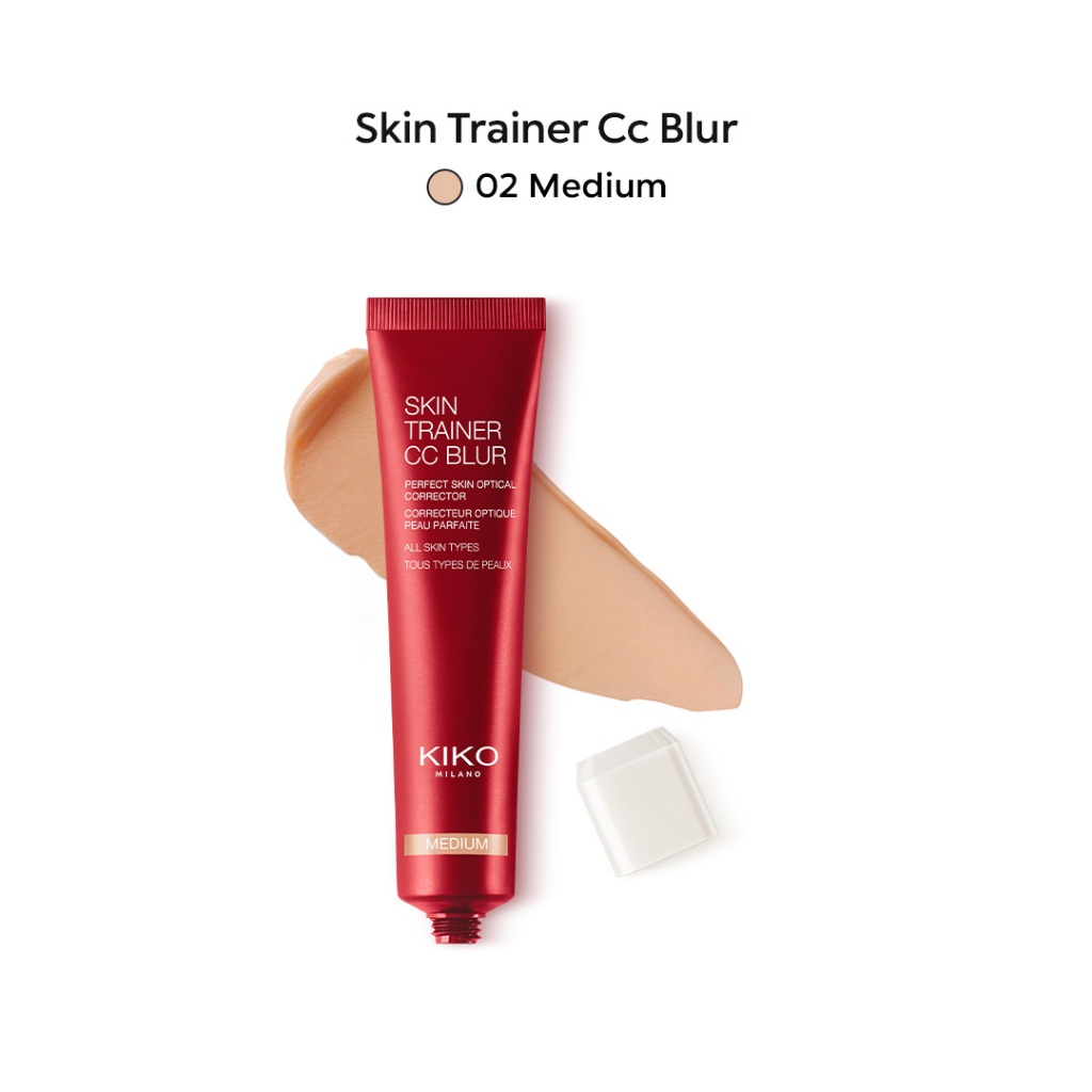 Kiko Milano Skin Trainer CC Blur – Corrector óptico facial – 30 ml – 02 Medium