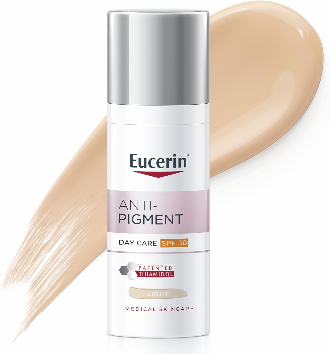 Eucerin Anti-Pigment SPF 30 – Crema facial con color – 50 ml – Light
