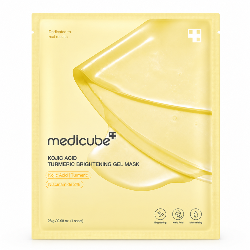Medicube Kojic Acid Turmeric Brightening Gel – Mascarilla facial – 28 g