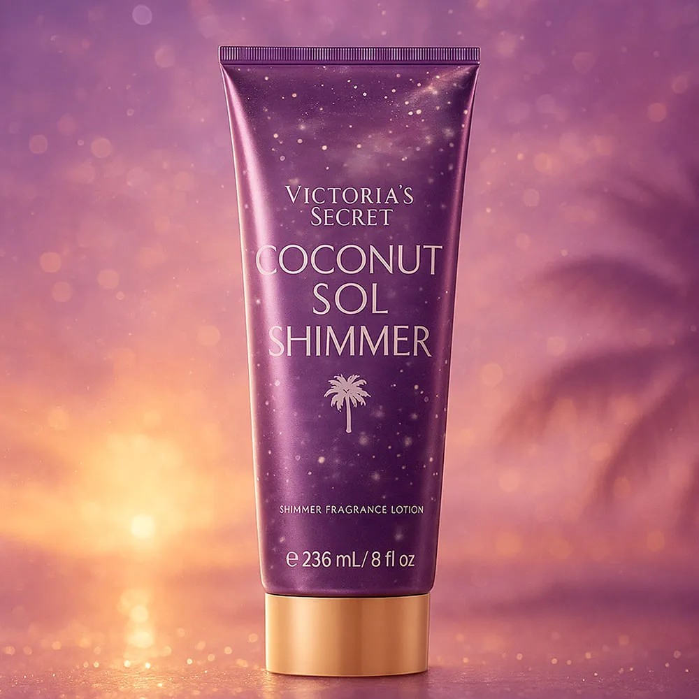 Victoria's Secret Coconut Sol Shimmer – Loción corporal – 236 ml