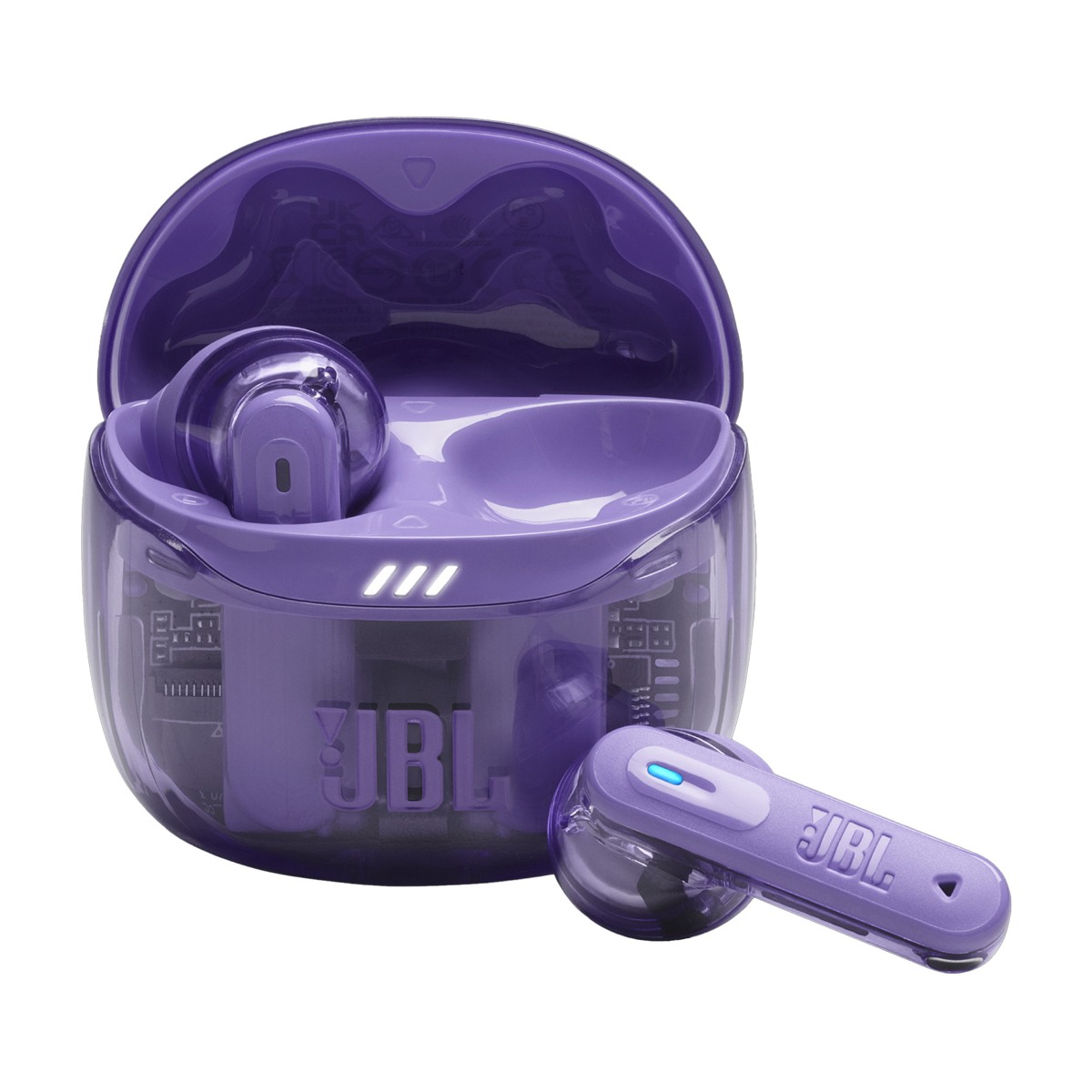 JBL Tune Flex 2 – Auriculares Bluetooth – Ghost violeta