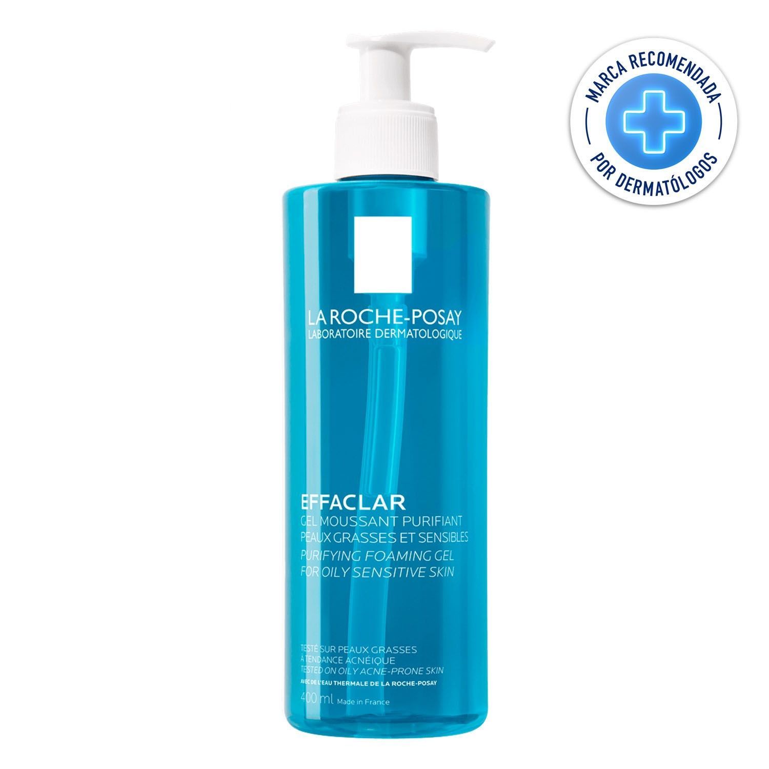La Roche-Posay Effaclar – Gel limpiador facial – 400 ml