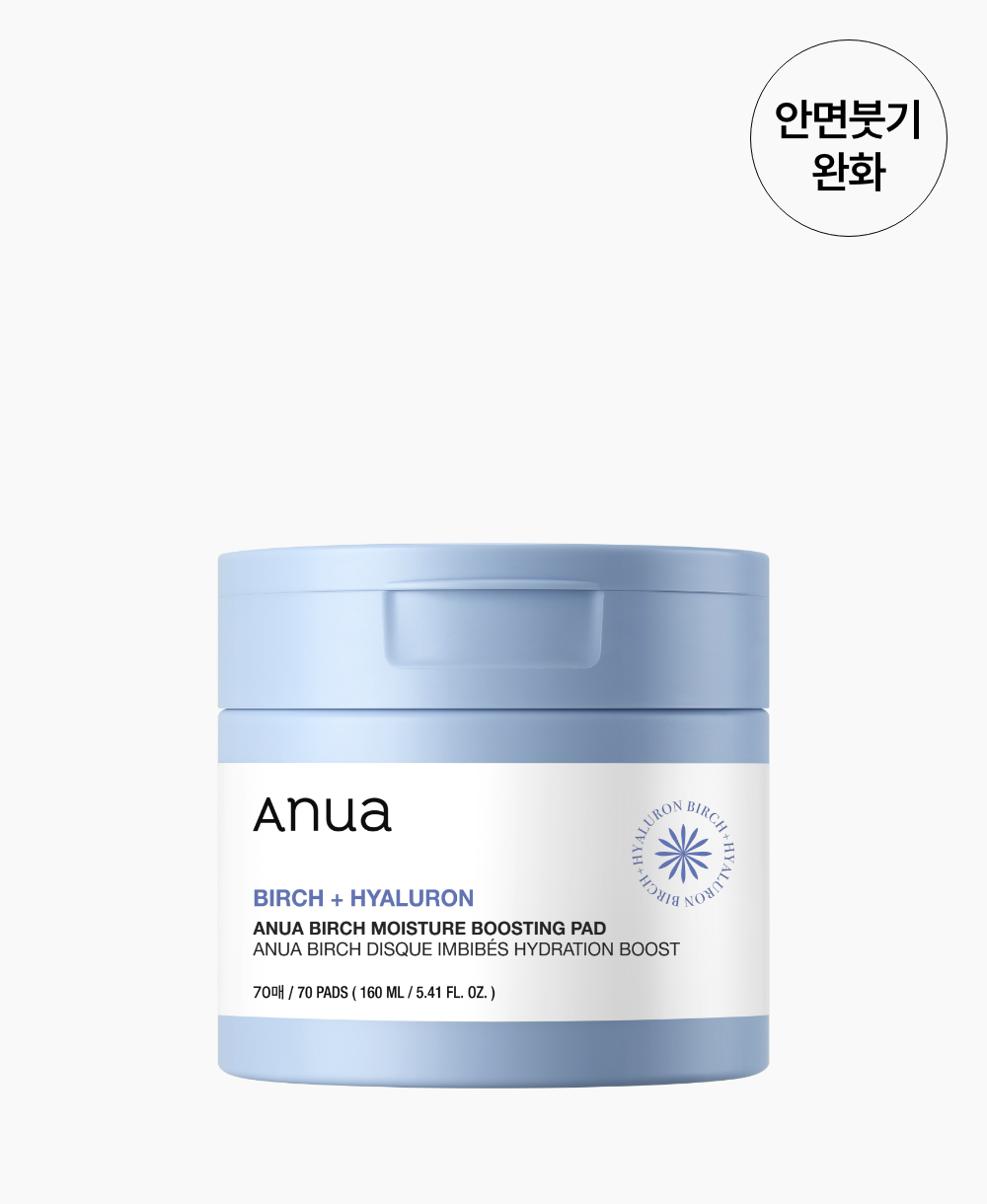 Anua Birch Moisture Boosting – Pads faciales – 160 ml