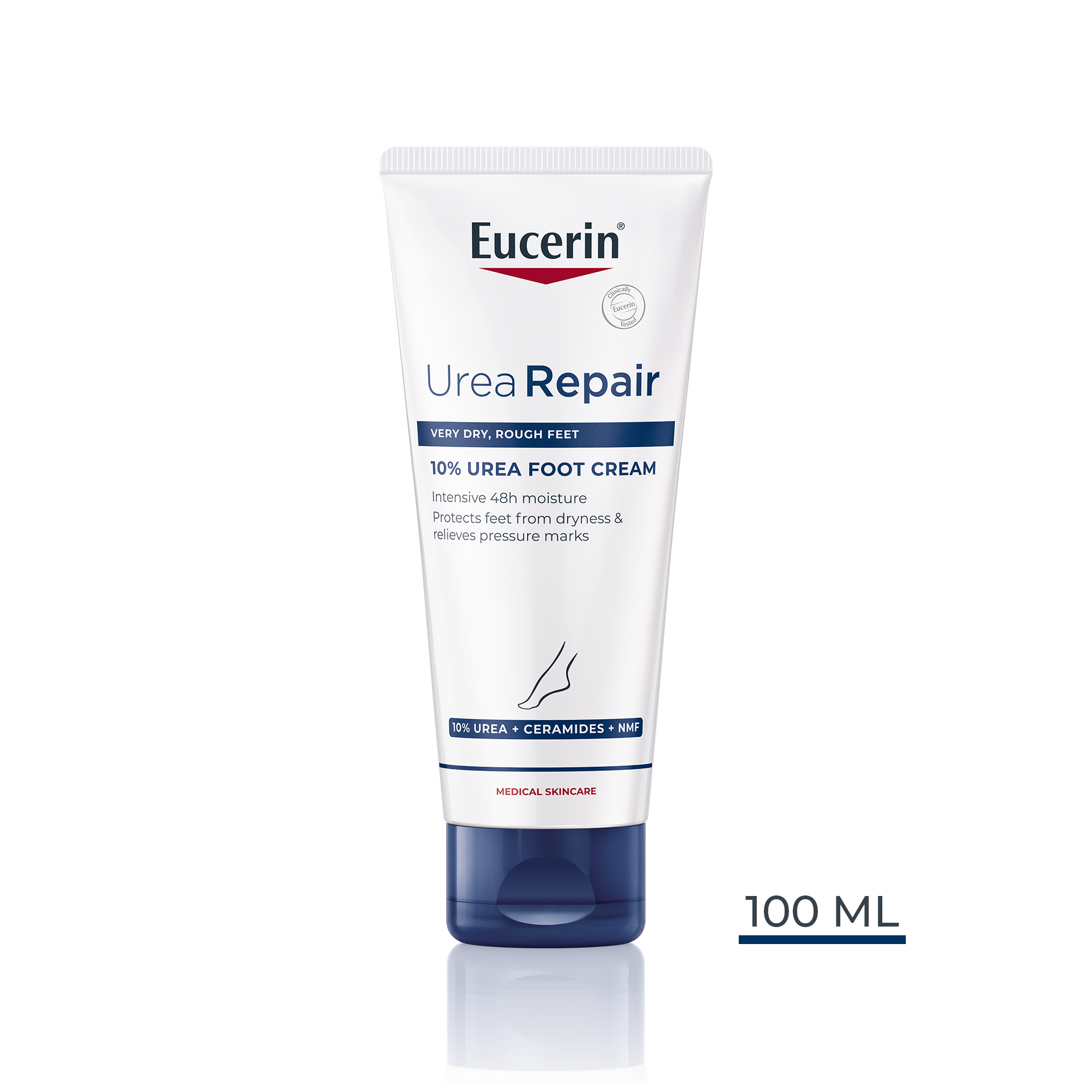 Eucerin UreaRepair Plus 10% – Crema para pies – 100 ml