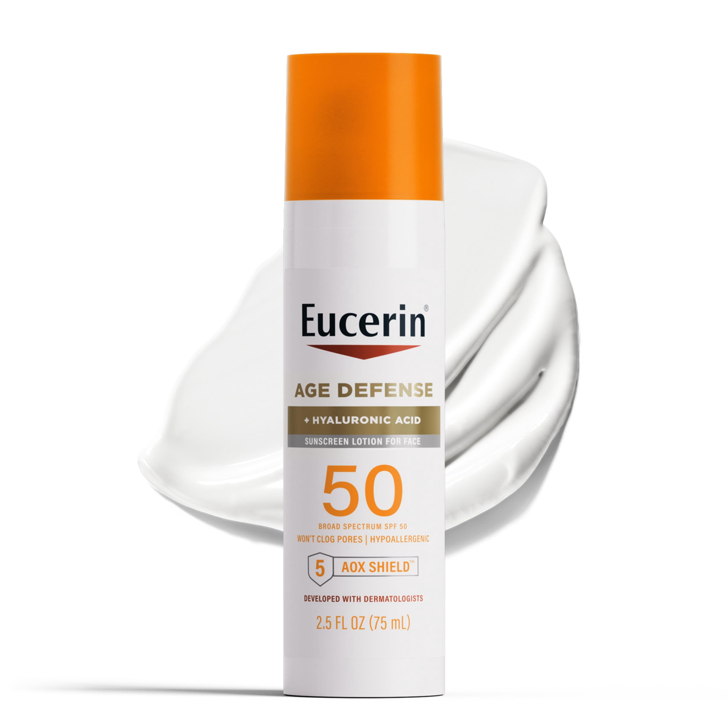 Eucerin Age Defense SPF 50 – Protector solar facial – 75 ml