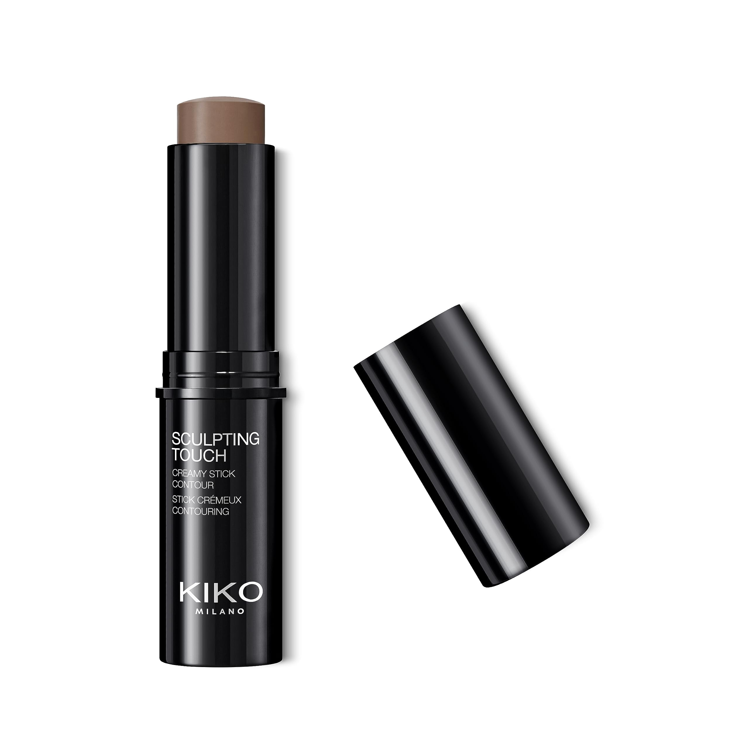 Kiko Milano Sculpting Touch Creamy Stick – Contorno en barra – 10 g – Tono 202 Ebony