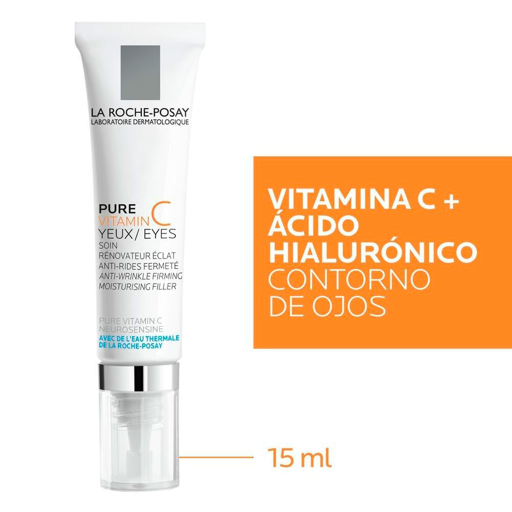La Roche-Posay Vitamina C – Contorno de ojos – 15 ml
