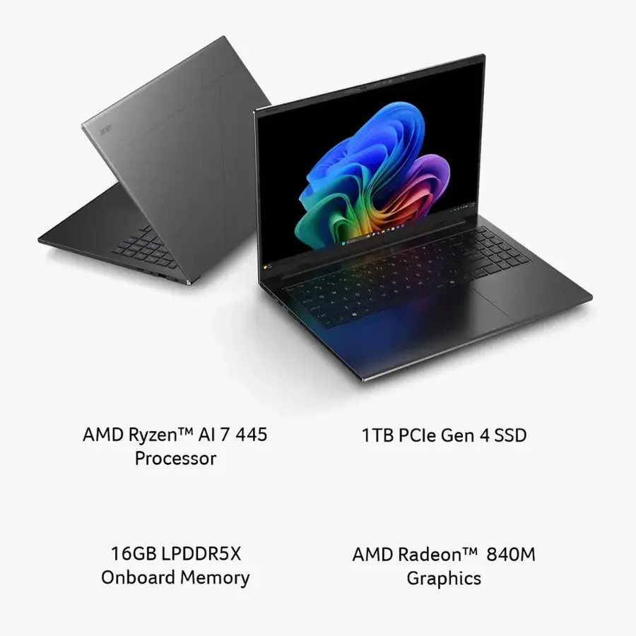 Acer Swift Go 16 AI SFG16-A71T-R5UY AMD R AI 7445 – Notebook – 16″ – 1 TB / 16 GB RAM