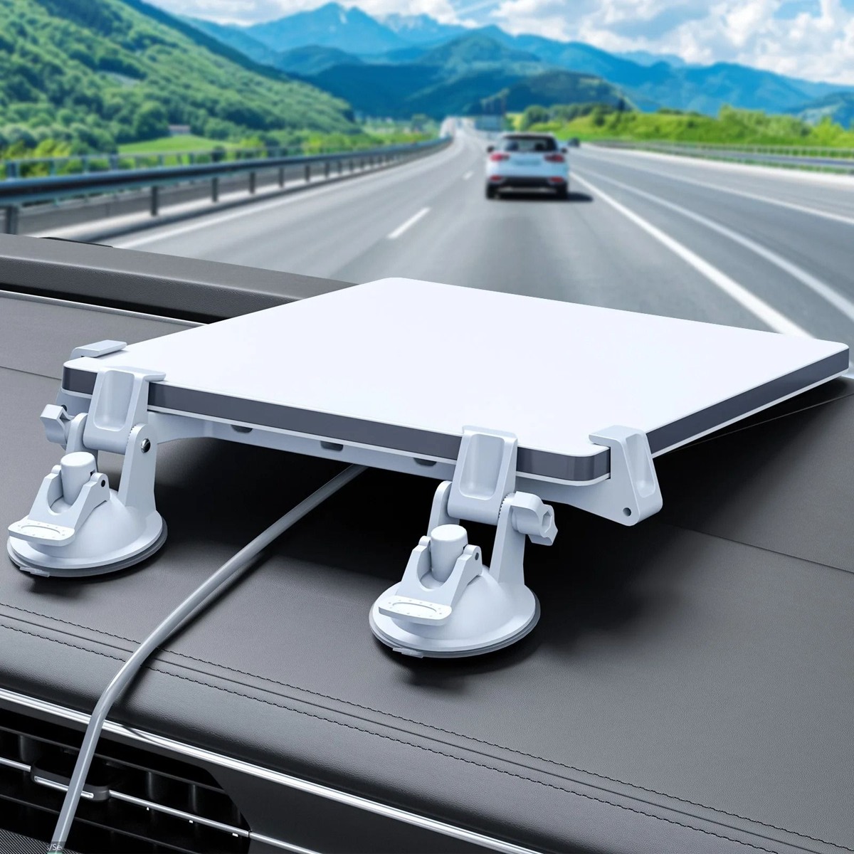 Starlink Mini – Soporte vehicular – Blanco
