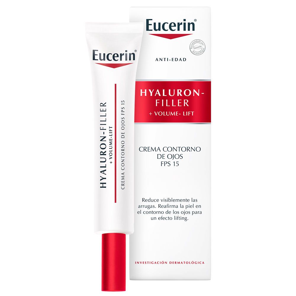Eucerin Hyaluron-Filler + Volume-Lift SPF 15 – Contorno de ojos – 15 ml