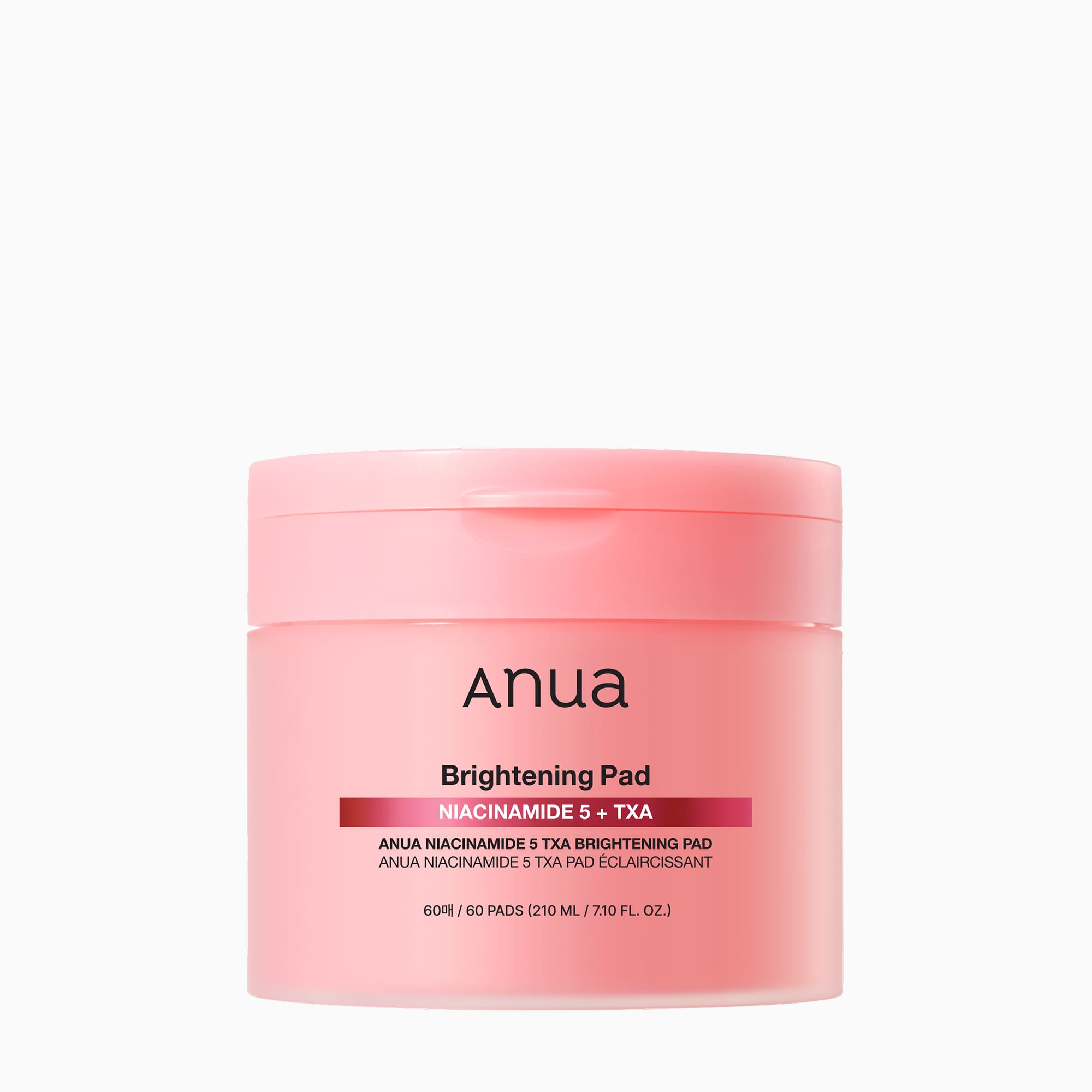 Anua Niacinamide 5 + TXA Brightening – Pads faciales – 60 unidades