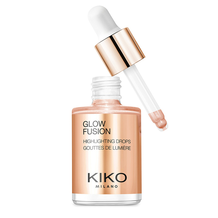 Kiko Milano Glow Fusion Highlighting – Iluminador en gotas – 10 ml – Tono 02 Sweet Dreams