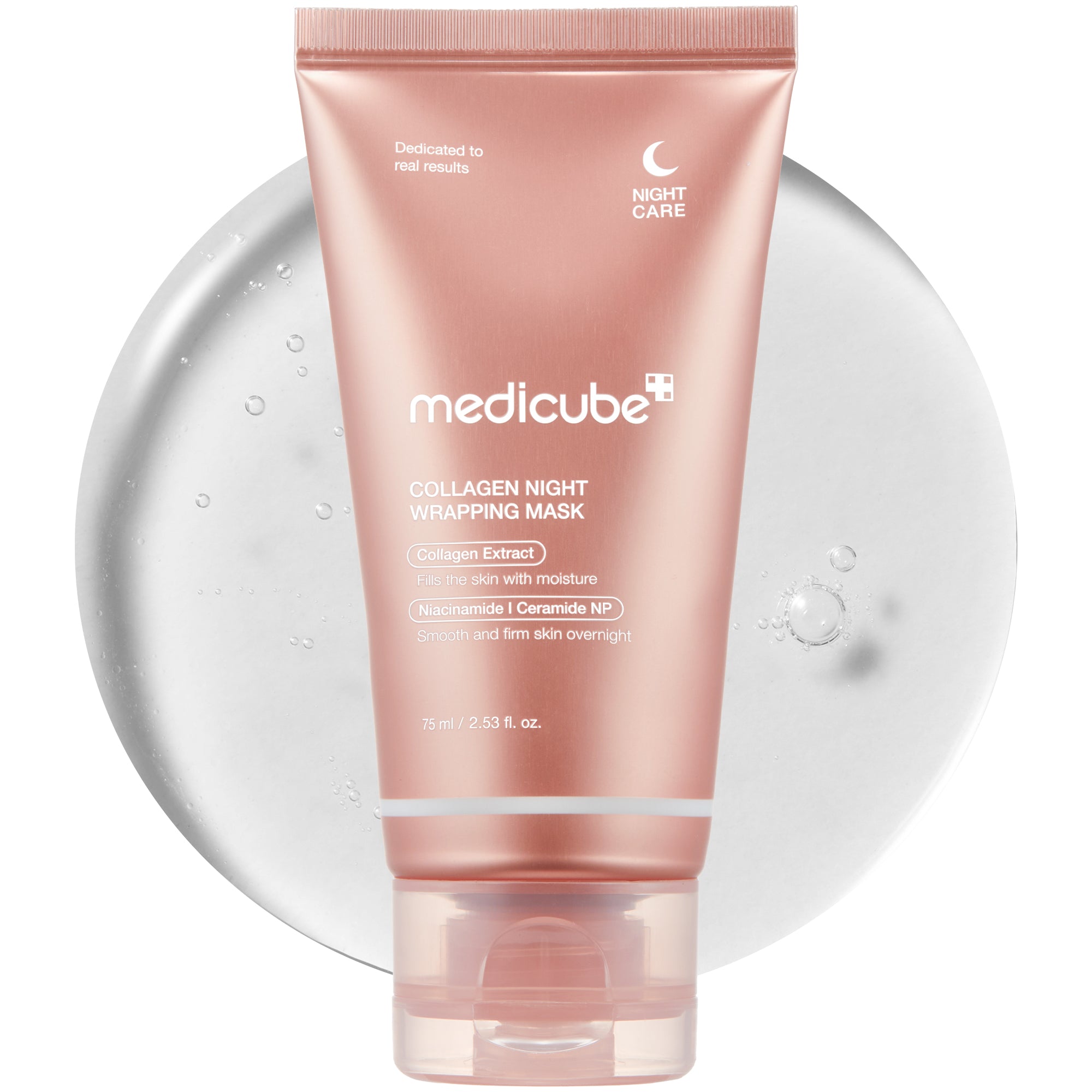 Medicube Collagen Night Wrapping – Mascarilla facial nocturna – 75 ml