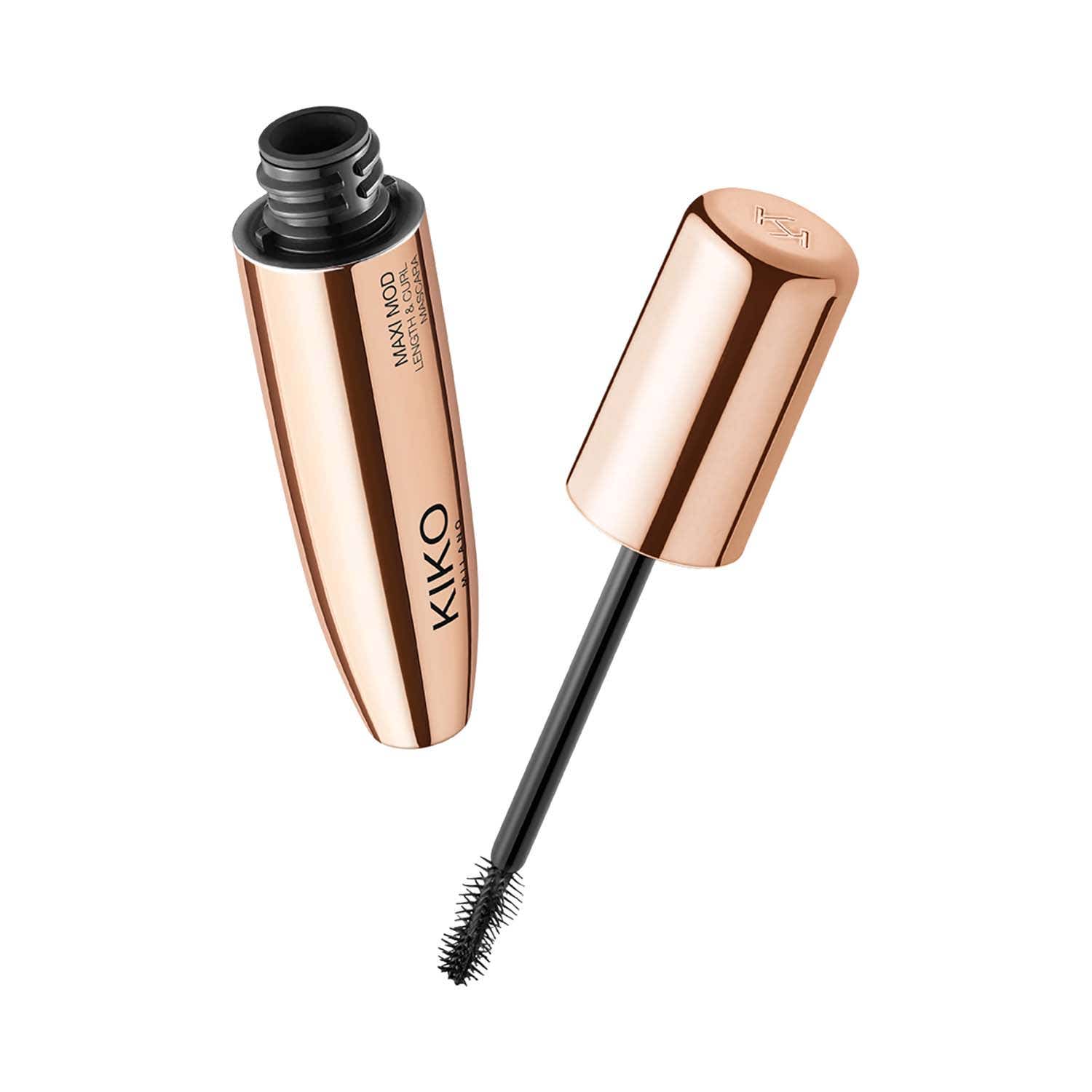Kiko Milano Maxi Mod Length & Curl Black – Máscara de pestañas – 12 ml