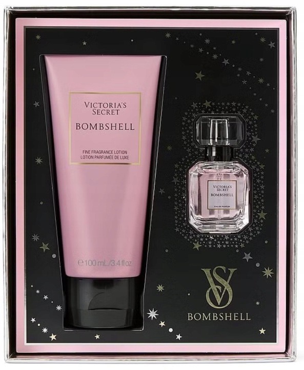 Victoria's Secret Bombshell – Set de loción 100 ml + EDP 7,5 ml