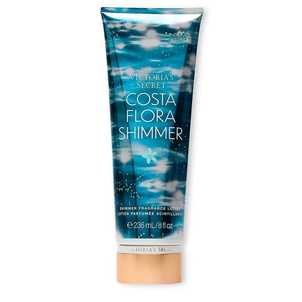 Victoria's Secret Costa Flora Shimmer – Loción corporal – 236 ml