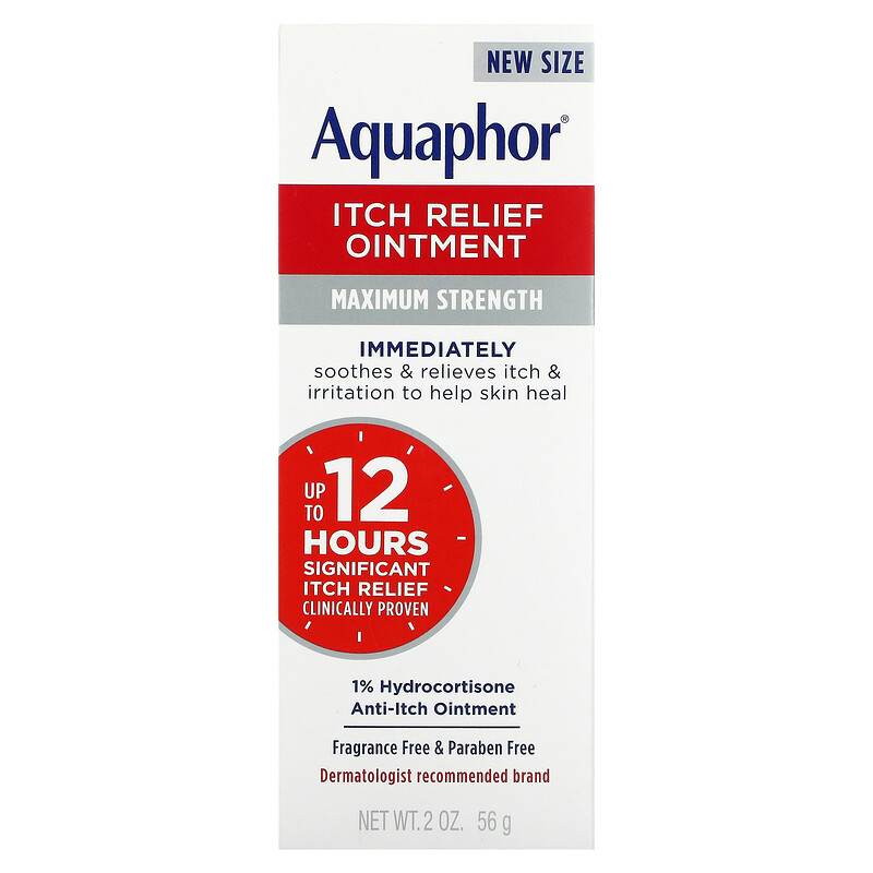 Eucerin Aquaphor Itch Relief 12H – Pomada corporal – 56 g