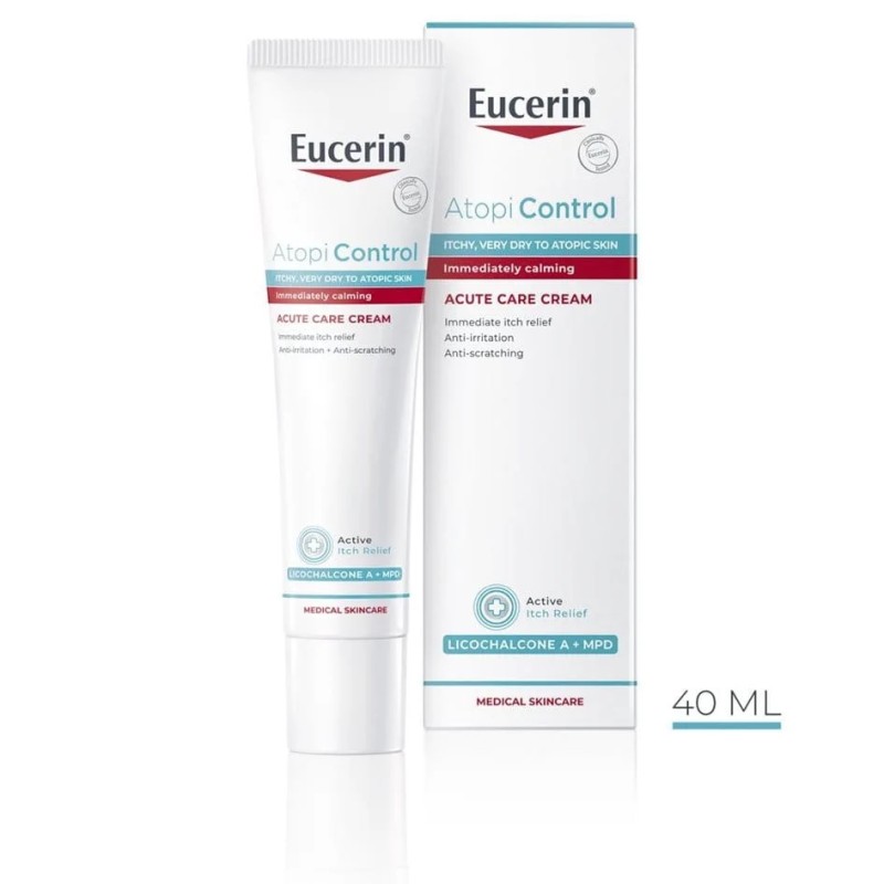 Eucerin AtopiControl Alivio Inmediato – Crema – 40 ml
